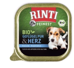 RINTI Bio 11x150g Schale Mit Geflügelherz