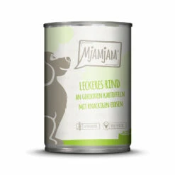 MjAMjAM Dog 6x400g Dose Mit Leckerem Rind