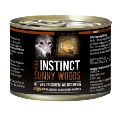 PURE INSTINCT Sunny Woods 6x200g Dose Mit Wildschwein 7 PURE INSTINCT Sunny Woods 6x200g Dose Mit Wildschwein -Haustierzubehör Verkäufe 2024 0727dbf0b320d7e4129153ace8b10361 pi sunny woods wildschwein 200g preview