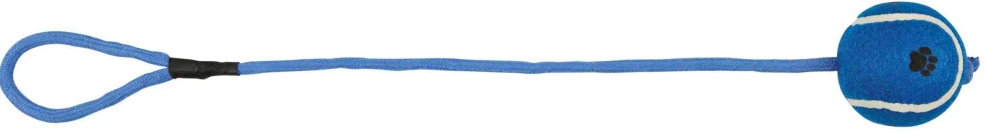 TRIXIE Hundespielzeug Tennisball Am Band 4 TRIXIE Hundespielzeug Tennisball Am Band – Bild 2