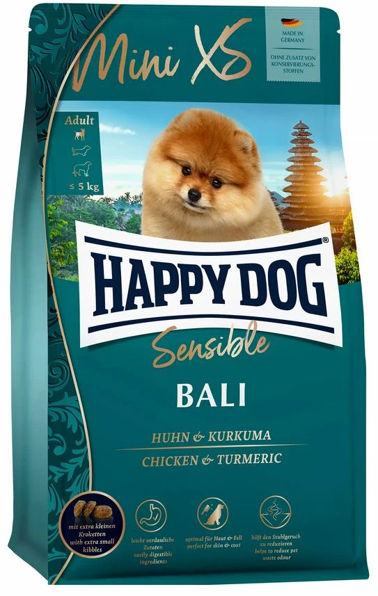 HAPPY DOG Supreme Sensible Mini XS Bali 300g 3 HAPPY DOG Supreme Sensible Mini XS Bali 300g