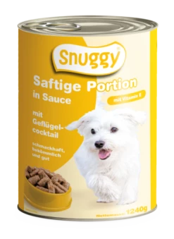 Snuggy Hund 12x1240g Dose Mit Geflügelcocktail
