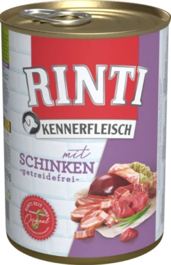 RINTI KENNERFLEISCH 24x400g Dose Mit Schinken