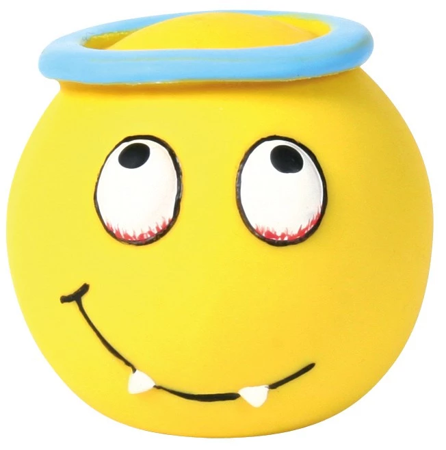TRIXIE Hundespielzeug Smileys 6cm Latex Rund 4 TRIXIE Hundespielzeug Smileys 6cm Latex Rund – Bild 2
