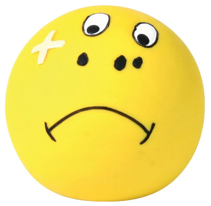 TRIXIE Hundespielzeug Smileys 6cm Latex Rund 5 TRIXIE Hundespielzeug Smileys 6cm Latex Rund – Bild 3