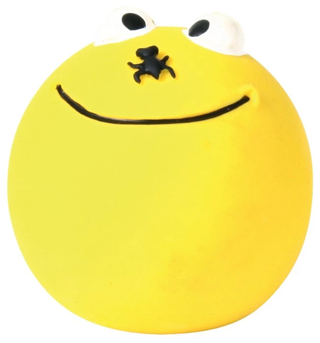 TRIXIE Hundespielzeug Smileys 6cm Latex Rund 6 TRIXIE Hundespielzeug Smileys 6cm Latex Rund – Bild 4