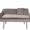 SILVIO DESIGN Tiersofa Tender 47x76x43cm In Rosa