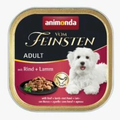 Animonda Vom Feinsten Für Hunde 22x150g Mit Rind Und Lamm