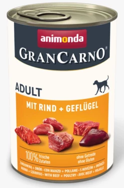 Animonda GranCarno Adult 12x400g Mit Rind Und Geflügel