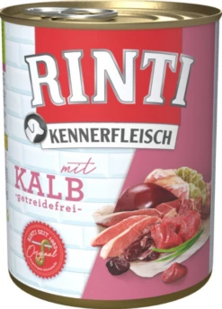 RINTI KENNERFLEISCH 12x800g Dose Mit Kalb