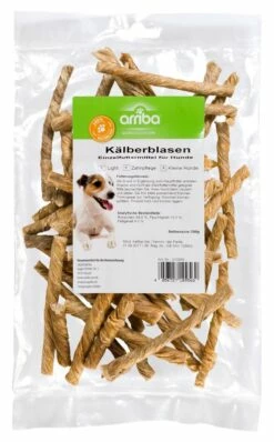 Arriba Kälberblasen 500g Welpensnack