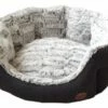 Nobby Hunde Komfortbett Cacho Oval 55x50x21cm In Dunkelgrau