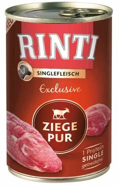 RINTI Singlefleisch Exclusive 12x400g Mit Ziege