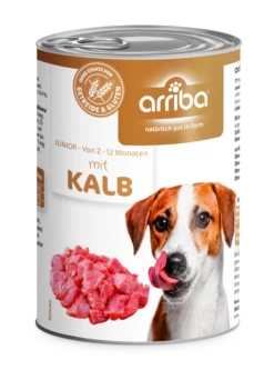 Arriba Junior 6x400g Dose Mit Kalb