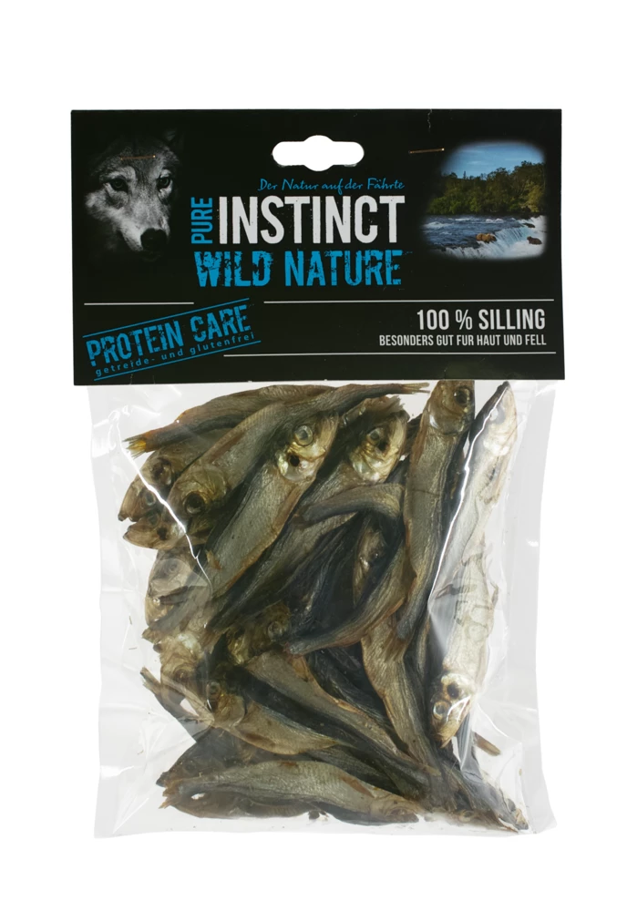 PURE INSTINCT Wild Nature Hundesnack 100% Silling 150g 5 PURE INSTINCT Wild Nature Hundesnack 100% Silling 150g – Bild 3