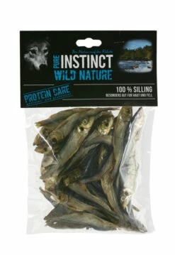 PURE INSTINCT Wild Nature Hundesnack 100% Silling 150g