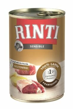 RINTI Sensible 12x400g Dose Mit Lamm Und Kartoffel