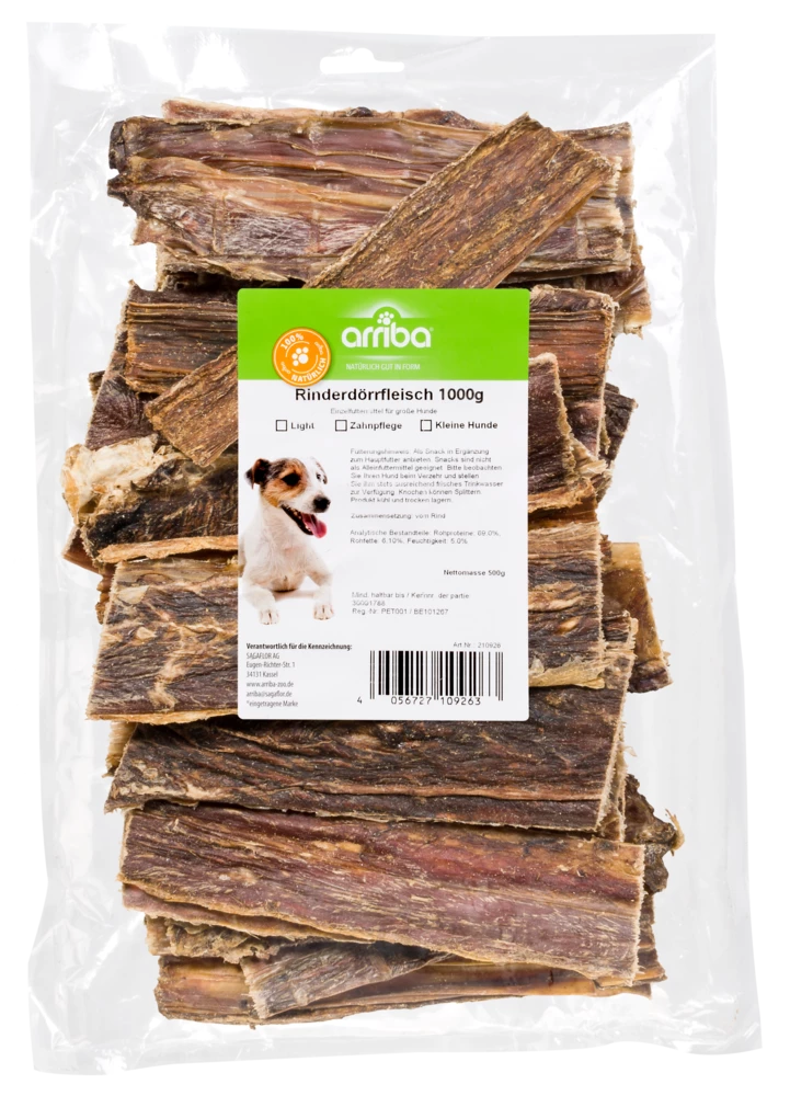 Arriba Rinderdörrfleisch 1kg 5 Arriba Rinderdörrfleisch 1kg – Bild 3