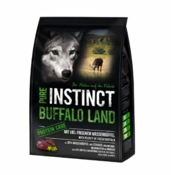 PURE INSTINCT PROTEIN CARE Buffalo Land 1kg Beutel Mit Büffel Und Strauß