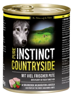 PURE INSTINCT Countryside 6x800g Dose Mit Pute -Haustierzubehör Verkäufe 2024 31908f64910f85160bb8c480f7293e26 pi countryside pute 800g preview