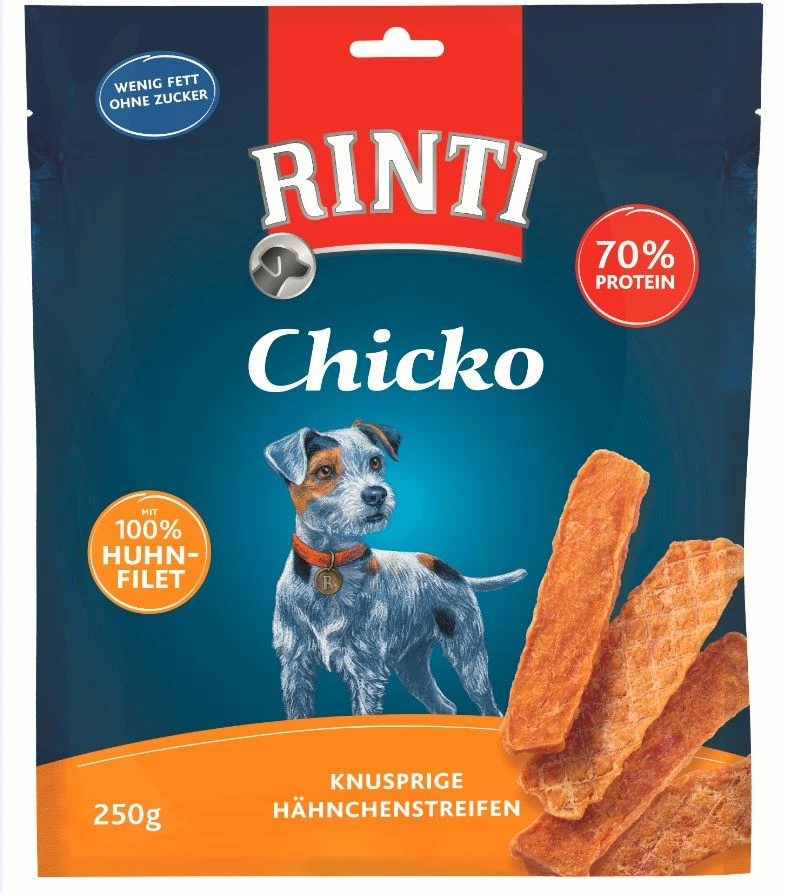 RINTI Chicko 250g Beutel Mit Huhn 3 RINTI Chicko 250g Beutel Mit Huhn