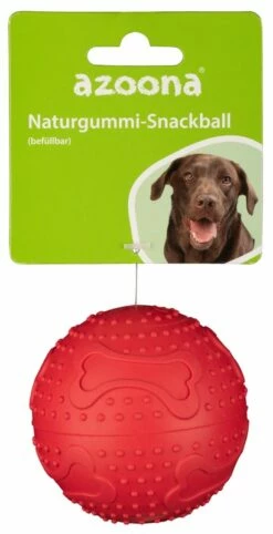 Azoona® Hundespielzeug Snackball 7cm