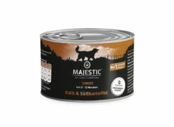 MAJESTIC Hund Junior 6x200g Dose Mit Kalb Und Süßkartoffel -Haustierzubehör Verkäufe 2024 3518b87eca85ea694414c34c05d2aaf4 majestic junior kalb skartoffel 200g 186365 sagaflor ag web 4056727110238