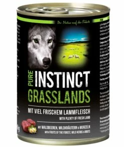 PURE INSTINCT Grasslands 6x400g Dose Mit Lamm -Haustierzubehör Verkäufe 2024 36e144c62366f62acb329b3e92d6fa5e pi grasslands 400g 171735 sagaflor ag web