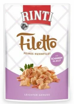 RINTI Filetto 24x100g Mit Huhn Und Schinken In Jelly