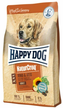HAPPY DOG NaturCroq Rind & Reis 15kg