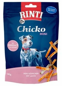 RINTI Chicko Mini 80g Mini-Häppchen Mit Lachs