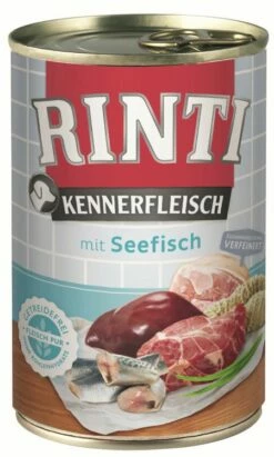RINTI KENNERFLEISCH 12x400g Dose Mit Seefisch