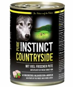 PURE INSTINCT Countryside 6x400g Dose Mit Pute -Haustierzubehör Verkäufe 2024 43955dffac0d4ae24c66423988989bd0 pi countryside pute 400g 171732 sagaflor ag web