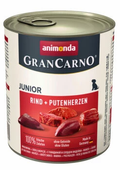 Animonda GranCarno Junior 6x800g Mit Rind Und Putenherzen