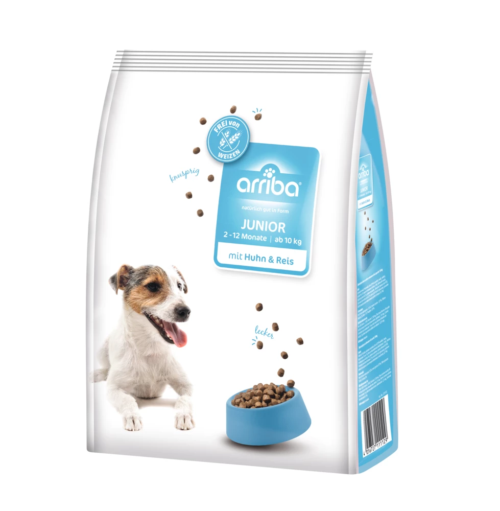 Arriba Junior 3kg Mit Huhn Und Reis 5 Arriba Junior 3kg Mit Huhn Und Reis – Bild 3