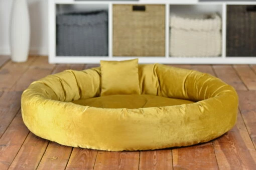 SILVIO DESIGN Kuschelinsel Velvet 90x18cm Senf -Haustierzubehör Verkäufe 2024 4ad9898ad61207dbb52113ed2667c2db kuschelinsell3