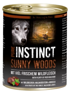 PURE INSTINCT Sunny Woods 6x800g Dose Mit Wildschwein 11 PURE INSTINCT Sunny Woods 6x800g Dose Mit Wildschwein -Haustierzubehör Verkäufe 2024 54a66d1facfdfd9a89189b67b2e5d0a2 pi sunny woods 800g preview