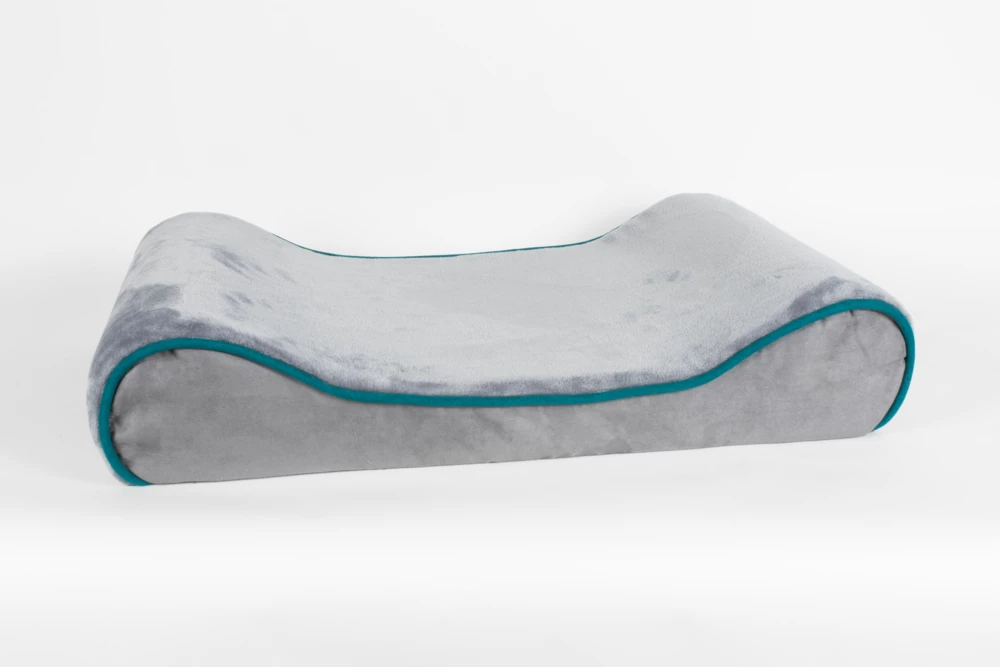 Azoona® Kissen "Ortho" 120x70x12cm In Grau 6 Azoona® Kissen "Ortho" 120x70x12cm In Grau – Bild 4