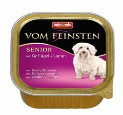 Animonda Vom Feinsten Senior 22x150g Schale Mit Geflügel Und Lamm