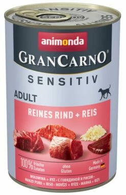 Animonda GranCarno Sensitiv 6x400g Mit Rind Und Reis