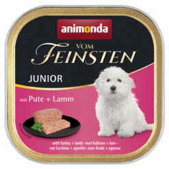 Animonda Vom Feinsten Junior 22x150g Schale Mit Pute Und Lamm