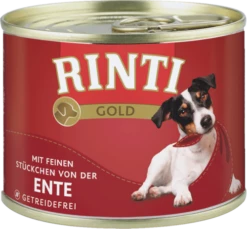 RINTI Gold 12x185g Dose Mit Ente