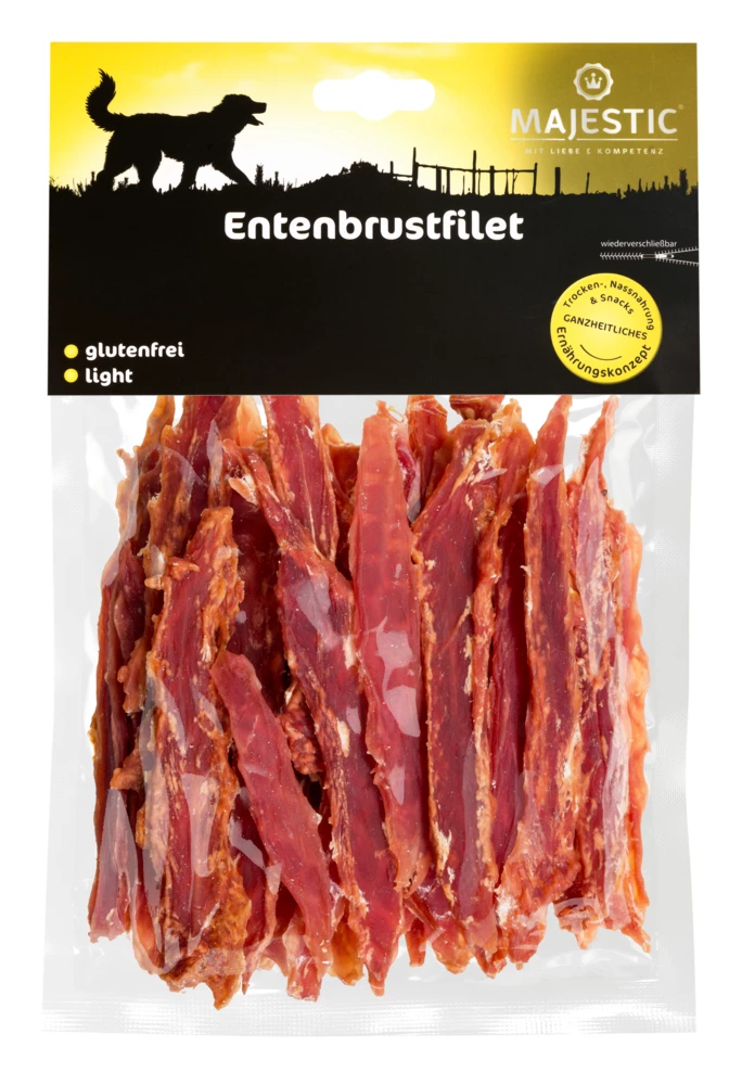 MAJESTIC Hund 250g Snack Mit Entenbrustfilet 5 MAJESTIC Hund 250g Snack Mit Entenbrustfilet – Bild 3