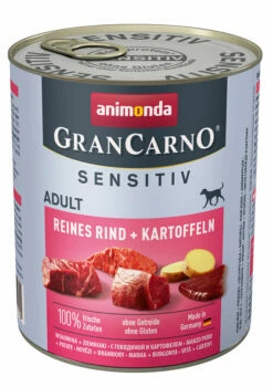 Animonda GranCarno Sensitiv 6x800g Dose Mit Rind Und Kartoffeln