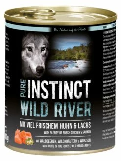 PURE INSTINCT Wild River 6x800g Dose Mit Huhn Und Lachs