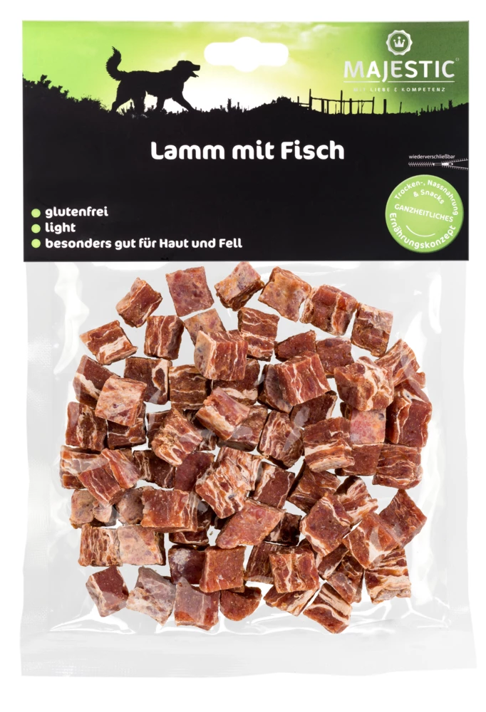 MAJESTIC Hundesnack 150g Mit Lamm Und Fisch 5 MAJESTIC Hundesnack 150g Mit Lamm Und Fisch – Bild 3