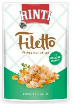 RINTI Filetto 24x100g Mit Huhn Und Gemüse In Jelly