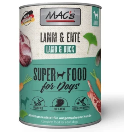 MAC's Dog 6x800g Dose Mit Lamm Und Ente