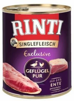 RINTI Singlefleisch Exclusive 6x800g Mit Geflügel Pur