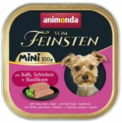 Animonda Vom Feinsten MINI Adult 32x100g Mit Kalb, Schinken Und Basilikum